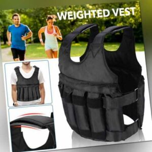 Verstellbare Gewichtsweste 20kg/50kg für Muskelaufbau &Krafttraining Laufweste