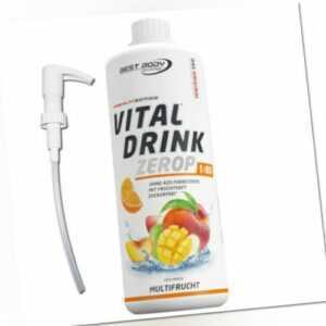 Best Body Vital Drink 1000ml Flasche Mineraldrink Konzentrat + Dosierpumpe