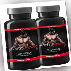 2 X Anabol Power Testosterone Testo booster extrem Muskelaufbau Kapseln Anabolic