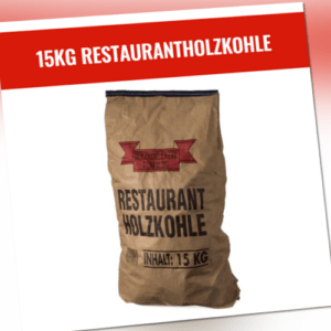 15KG Premium Restaurant Holzkohle Quebracho Grillkohle Steakhouse XXL Stücke