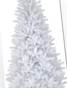 Van der Gucht Montreal 150 cm künstlicher Weihnachtsbaum weiß 5 Fuß