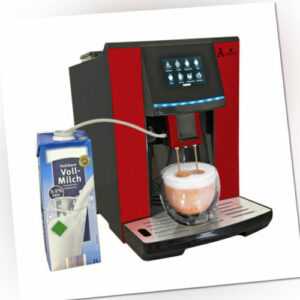 Acopino Kaffeevollautomat mit OneTouch-Funktion und Milchsystem Vittoria RED