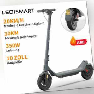 350W 10"E-SCOOTER MIT STRASSENZULASSUNG ELEKTROROLLER ABE FALTBAR ELEKTRO-ROLLER