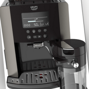 Kaffeevollautomat von Krups EA819E Arabica Latte Quattro Force | 1550 Watt |