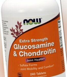 Now Foods Glukosamin & Chondroitin Extra Stark Tabletten 3 Größen Gelenke