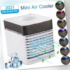Mini Air Cooler Klimaanlage Klimagerät USB Luftkühler Befeuchter Ventilator HOT
