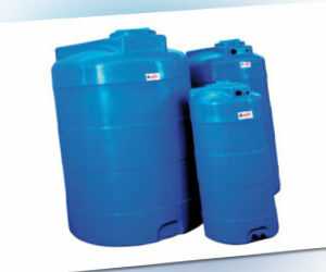 ELBI 300 L Regenwassertank Polyethylen Tank CV 1" Anschluß Wasser Flüssigkeiten