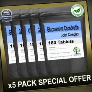 Glucosamin Chondroitin Gelenkkomplex 500 mg 400 mg, 180 x 5er Packung, 900 Tabletten