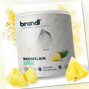Bromelain hochdosiert | Natürliche Enzyme aus der Ananas by brandl® | 3.000 FIP