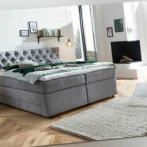 Belanoti LARA Boxspringbett 180x200 Bett mit Bettkasten Doppelbett Polsterbett