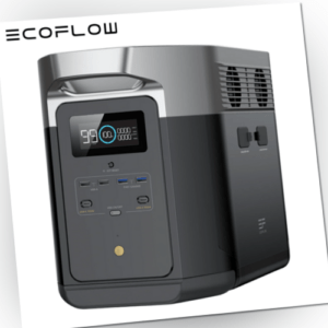 EcoFlow DELTA Max 2016Wh Tragbarer Powerstation 2400W Outdoor Solargenerator