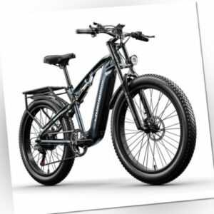 e-bike fatbike 26 Zoll Elektrofahrrad 80NM E Mountainbike 17.5Ah Samsung Akku
