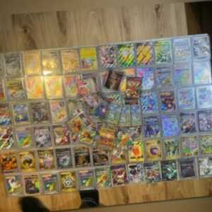 pokemon karten sammlung Mit extra VFull Art,Gx Karten,Gold,Promo,Rare Oder shiny