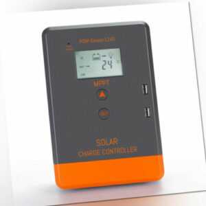 PowMr Solarladeregler 12V/24V 20A 30A 40A MPPT Solar Ladegerät Regler Dual USB
