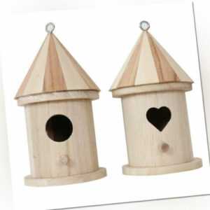 Vogelhaus DIY Vogelnest für Meise Wetterfestes Vogelhaus aus Holz für den Auß