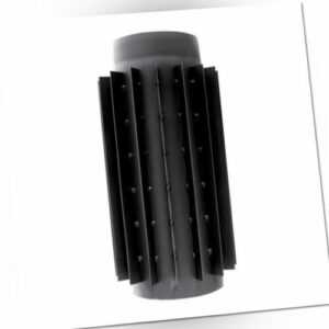 Abgaswärmetauscher Kaminrohr Rauchrohr Rauchgaskühler Radiator 2mm schwarz 6 DN