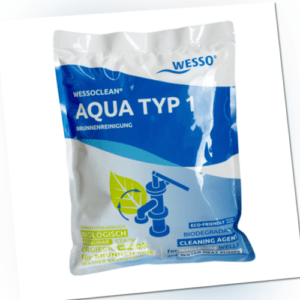 Wessoclean Aqua Typ 1 400 g Reinigung für Brunnen Wärmepumen Bewässerungsanlagen