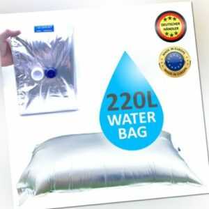 220L WATER BAG Wassersack Badewanne Notwasserbeutel Krisenvorsorge Wassertank