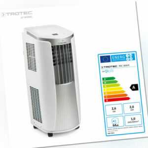 TROTEC PAC 2610 E Lokales Klimagerät Mobile Klimaanlage 2,6 kW / 9.000 Btu EEK A