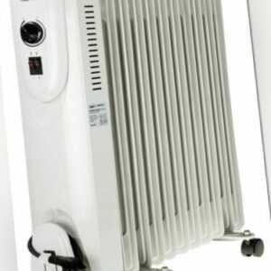 Ölradiator 2500W Elektroheizung 11 Rippen Radiator Heizkörper Heizung