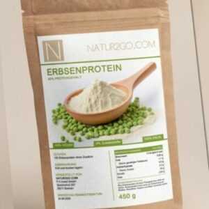 Erbsenprotein/Erbsenpulver mit 85g hochwertigem veganem Eiweiß 1800g/1,8Kg HALAL
