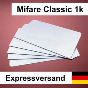 1-25 Stk. MIFARE Classic 1k NFC PVC Karten RFID Card tag tags, für Android & PC