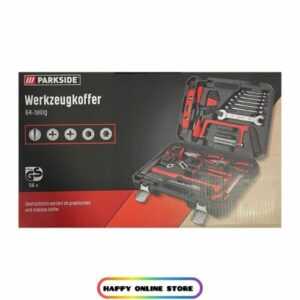 PARKSIDE® Werkzeugkoffer Set 64 teilig Inklusive Aufbewahrungskoffer Neu Ovp