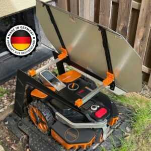 WORX Landroid Vision Garage WA0821 Umbausatz auf klappbares Dach / Scharnier-Set