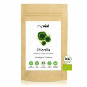 Bio Chlorella Tabletten Presslinge 240 Stück vegan 500mg | 40-Tage-Vorrat