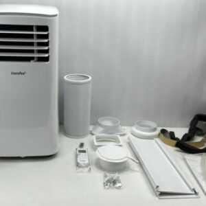 Comfee Mobiles Klimagerät Klimaanlage MPPH-09CRN7, 9000 BTU 2,6kW bis 88m³(33㎡)