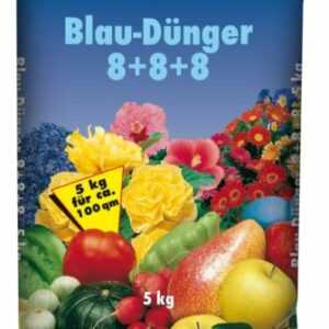 GPI Blaudünger 5kg Blaukorn Universaldünger Allzweckdünger Blau Dünger Gemüse