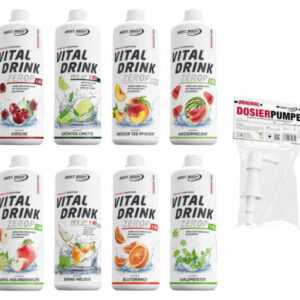 Best Body Nutrition Vital Drink 1 Liter Konzentrat mit/ohne Dosierpumpe