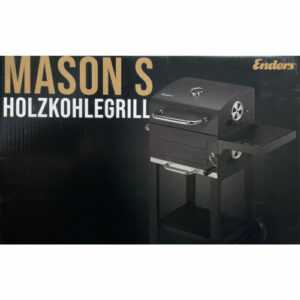 Holzkohle Grillwagen Mason S Grill Standgrill Kohle Thermometer Kompakt NEU OVP