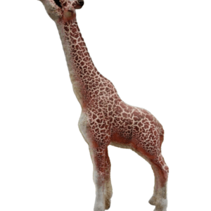 Giraffe Afrika Haus Garten Deko Figur 18x10x4cm Gußeisen Handbemalt NEU Nr.083