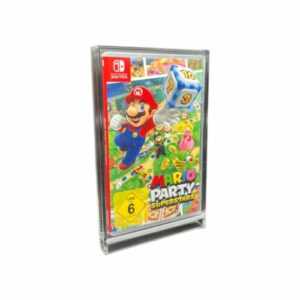 Acryl Case Nintendo Switch Spiele OVP mit Schiebeverschluss
