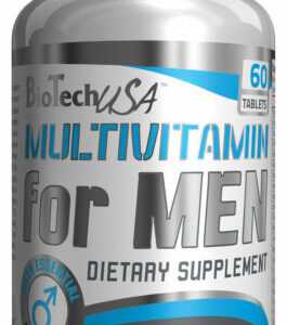 BIOTECHUSA MULTIVITAMIN für MEN 60/120 Tab Antioxidantien Mineralien