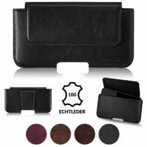 SURAZO® Xiaomi Gürteltasche Holster Leder Gürtel Tasche Hülle Case Handyhülle