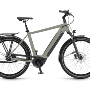 City E Bike 27,5 Zoll 500Wh Bosch Batterie Winora Sinus N5 eco Grau Matt, RH 54