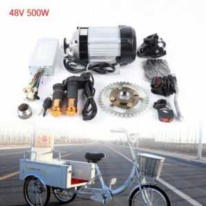 500W 48V Elektrofahrrad Bürstenloses Motor E-fahrrad Dreirad Bike Umbausatz Neu