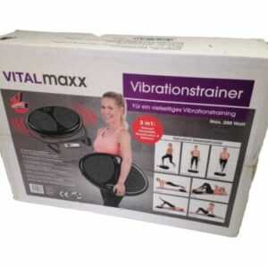 Vital MAXX Vibrationstrainer Vibro Vibrationsplatte Platte Fitness Shaper