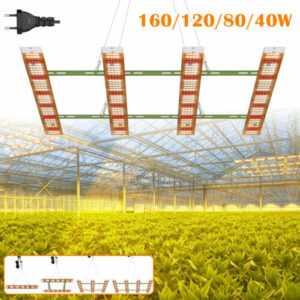40W/80W/120W/160W LED Pflanzenlampe Grow Light Vollspektrum Hohe Zimmerpflanzen