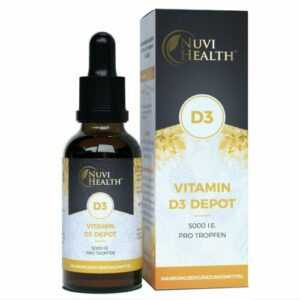 Vitamin D3 Flüssig mit 5000 I.E. pro 1850 Tropfen 50 ML - Vegetarisch MHD 11/24