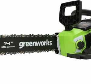 40V Akku Kettensäge 35cm Greenworks GD40CS15 ohne Batterie & Ladegerät