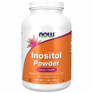NOW Foods Inositolpulver 1 Pfund, Zellgesundheit, Vitamin B, Lipid Metabolsim