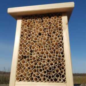 Insektenhotel Bienenhaus  100% Wildbienentauglich
