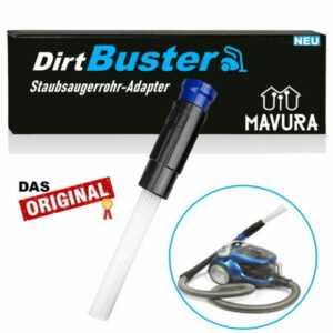 DirtBuster Staubsaugerbürste Pinsel Aufsatz Universal Adapter Möbelbürste fein