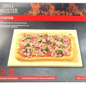 Pizzastein für Backofen & Grill | Eckiger Stein | Pizza & Flammkuchen | NEU
