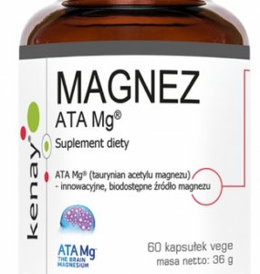 MAGNESIUM ATA Mg® (60 pflanzliche Vcaps®) - Nahrungsergänzungsmittel