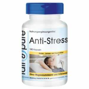 Anti-Stress - 180 vegane Kapseln, synergetisches Multivitamin | fair & pure