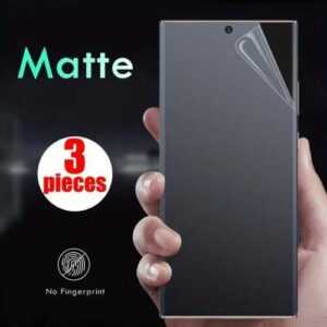 3er-Pack - Matt TPU Hydrogel Displayschutzfolie für HTC Handys